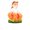 Orange, variant on LUZBLSM 9.45 Inch Magic Growing Crystal Christmas Tree Novelty Kit for Desktop, Mantel, Shelf, Office, Entryway, Tabletop, Windowsill, Living Room, Bedroom Holiday Home Decor