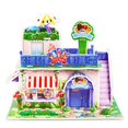 thumbnail image 1 of Kids 3D Stereo Puzzle Cartoon House Castle Building Model DIY Handmade Early Learning Educational Toys Gift For Children, 1 of 5