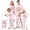 A, variant on 2026 Family Matching Christmas Pajamas Set, Christmas PJs for Men Women s, Long Sleeve Tops and Pants, Holiday Family Sleepwear, Xmas Pajama Sets