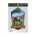thumbnail image 2 of Die Cut Sticker Virginia, Horse in Field, Contour Vinyl Sticker 3 to 6 inches, (Waterproof Decal for Cars, Water Bottles, Laptops, Coolers), Large, 2 of 5