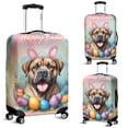 thumbnail image 2 of Happy Easter Bullmastiff with Bunny Ear Headband and Flowers Travel Luggage Cover Dog Lover Suitcase Dust Protective Decor - 13001, 2 of 5