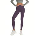 thumbnail image 3 of Vibrex Leggings for Women Plus Size,Women's Wearing Quick Drying Hollowed Out Gradient Buttocks Long Yoga Pants Leggings Compression Pants, 3 of 10