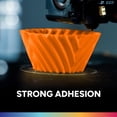 thumbnail image 4 of Filamento para impresora 3D OVERTURE PLA de 1,75 mm, bobina de 1 kg, color naranja, 4 of 8