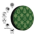 thumbnail image 4 of Naloa Christmas (2) PVC Leather Spare Tire Wheel Cover for Car Truck SUV Camper Trailer Universal Fit many size14 inch, 4 of 6