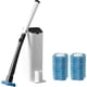 thumbnail image 1 of Disposable Toilet Brush Kit with Wall Mount - Disposable Toilet Cleaning System with 16 Replacement Toilet Brush Heads 25-26, 1 of 5