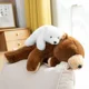 thumbnail image 3 of Muñeco de peluche de oso Polar de simulación suave Kawaii, almohada de decoración de dormitorio, lindo bebé, niño, novia, regalo de cumpleaños446, 3 of 5