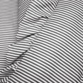thumbnail image 3 of Lush Decor Reyna Stripe Ruffle Soft Reversible Oversized Comforter Gray/White 3Pc Set Full/Queen, 3 of 6