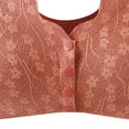 thumbnail image 4 of Byworldtasic Plus Size Front Closure Bras for Women No Underwire Comfort Lace Full Coverage Bralette Wireless Snap Closing Bra, 4 of 5