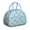 Sky-blue-8, variant on Winter Penguin Print Lunch Tote for Women, Adorable Cartoon Emperor Penguin and Snowflake Design, Insulated Reusable Cooler for Office, Travel, or Picnic