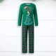 thumbnail image 3 of Disfraz Premium Vestido familiar para padres e hijos, patrón de árbol de Navidad, ropa de dormir (XL mamá) Kuymtek Verde T XL para Unisex, 3 of 6