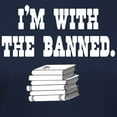 thumbnail image 3 of CafePress - I'm With The Banned Women's Dark T Shirt - Women's Traditional Fit Dark T-Shirt, 3 of 4