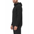 thumbnail image 3 of TRYSIL Men's Lightweight Softshell Jacket Hoodie Fleece Lined Warm Rain Waterproof Windbreaker Outdoor Hiking Coat,Size(S-3XL), 3 of 7