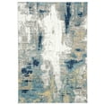 thumbnail image 3 of SAFAVIEH Jasper Alvina Abstract Overdyed Area Rug, Grey/Gold, 6' x 9', 3 of 10