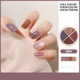 thumbnail image 2 of Pisexur Belleza Maquillaje Set de esmaltes de uñas en gel de 4 colores, color crema pudín, para principiantes.para mujeres y hombres, 2 of 3