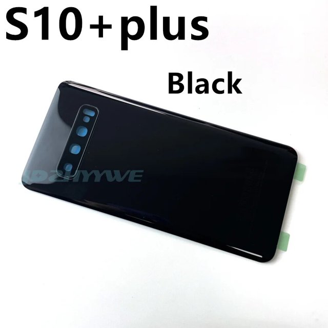 FOR SAMSUNG Galaxy S10 S10E S10+Plus G970 G973 G975 G977 Back Glass Battery Cover Rear Door Housing Case Black White Blue