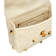 thumbnail image 5 of Valentino Garavani Roman Stud Large Shoulder Bag Ivory Knit Cashmere, 5 of 6