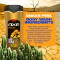 AXE Snake Peel Exfoliating Body Wash for Men, 16 oz