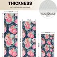 thumbnail image 4 of Pioneer Flower Floral Print Pattern Kitchen Rugs Sets Of 3,Kitchen Runner Rugs Non Skid Washable,Decorative Kitchen Floor Mats for Kitchen,Sink,Laundry,17"x30"+ 17"x47" + 17"x59", 4 of 6