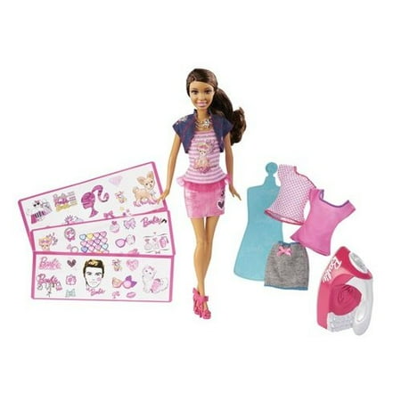 Barbie Iron-On Style Doll, African American
