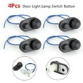 thumbnail image 3 of 4Pc Universal Car Interior Door Courtesy Light Lamp Switch Button, 3 of 7