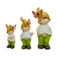thumbnail image 4 of 3 Piezas de Estatuas, Decoraciones, Artesanías de Cerámica, Adornos Coleccionables, Figura Niños, 4 of 8