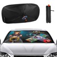 thumbnail image 1 of Kingdom Hearts Sombrilla Solar para Auto - Protector de Parabrisas Plegable | Cortina Solar Delantero | Bloqueo UV y Aislamiento de Calor 133x73cm, 1 of 6