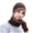 Coffee, variant on kaondbfi Outdoor Travel Essentials Clothing Accessories Beanie Hats for Men Winter Knitted Fleece Windproof Hat Scarf Gloves Three-piece Winter Knitted Hat Warm Hat