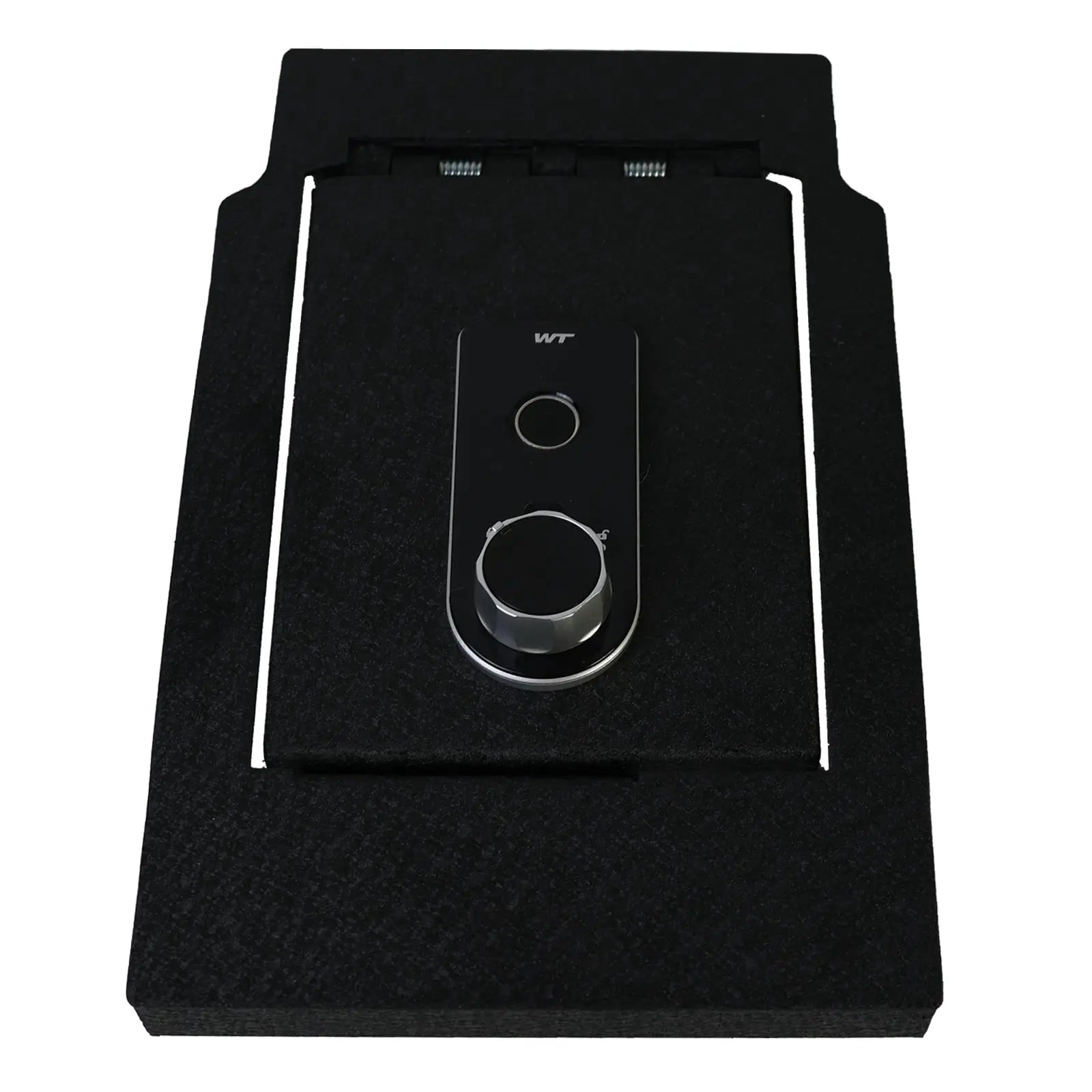 Console Safe Gun Safe for Car, WASAI Premium In-vehicle Console Gun Vault Lockbox Compatible with Lexus RX300 2016-2021 with Heavy Gauge Cold Rolled Plate Steel, Fingerprint Lock with Backup Key.