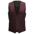 thumbnail image 2 of Edwards Garment Men's Swirl Brocade Pattern V Neck Vest, Style 4391, 2 of 2