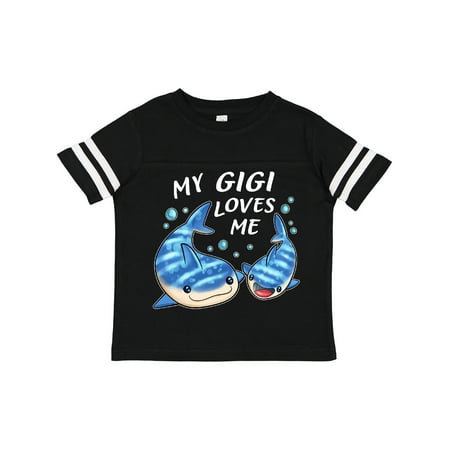 

Inktastic My Gigi Loves Me- Whale Shark Gift Toddler Boy or Toddler Girl T-Shirt