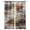 Brown, variant on Vintage Bohemia Blackout Curtains for Bedroom Living Room Darkening Curtains 96 Inches Long Abstract Minimalist Art Teal Red Window Curtain 2 Panels Set Window Treatment Grommet Drapes 52"x96"