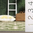 thumbnail image 6 of SAFAVIEH Courtyard Yvette Floral Indoor/Outdoor Area Rug, 8' x 11', Olive/Natural, 6 of 14
