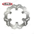 thumbnail image 2 of Arashi Front Rear Brake Discs Rotors w/Mounting Bolts Screws for Suzuki RM125 RM250 1989-1999 / RMX250S 1992-1998 / DRZ400E DR-Z400E 2000-2008 / DRZ400S DR-Z400S 2000-2009 Motorcycle Accessories, 2 of 4