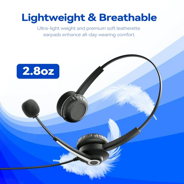 Noise cancelling telephone headset sale