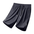 thumbnail image 3 of Hvyesh Big and Tall Shorts for Men Quick Dry Athletic Hiking Shorts Lightweight Workout Gym Shorts Lightweight Drawstring Short Pants, 3 of 8