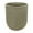 Beige, variant on Ecobo 13.4 inches Eco-Friendly Round Pot Planter, Linhas Indoor/Outdoor use, Durable, Versatile & Lightweight, Designed by Brazilian Artisans, Contemporary All-Weather Design - Black