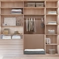 thumbnail image 5 of Unique Bargains 1 Pack Clothes Storage Bags Moving Bags Grey 39.5*19.5*7in, 5 of 7