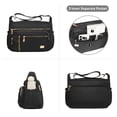 thumbnail image 2 of Bandolera NPBAG para mujer, bandolera de nailon, color negro, 2 of 7