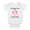 Pink Heart, variant on My Best Friend is A Nova Scotia Duck Tolling Retriever Dog Funny Baby Romper 0-3 Months