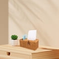 thumbnail image 4 of WASHWEPE Organizador Tejido Para Pañuelos En Color Marrón Claro Ideal Para Oficina Y Hogar, 4 of 8