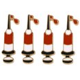 thumbnail image 1 of Shisuyan Brooches Assorted Color 4Pcs 1.2X0.4X0.4In Clamping on Clothes, 1 of 9