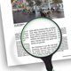 thumbnail image 3 of Large Magnifying Glass 10x Handheld Reading Magnifier For Seniors Kids - 100mm 4inches Real Glass Magnifying Lens For Book Newspaper Reading, Insect, 3 of 3