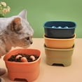 thumbnail image 4 of BESTSKY Dog Slow Feeder Bowl,Long-Term Use Slow Feeder Dog Bowls,Neck Protection Function Slow Feeder Cat Bowl,Yellow, 4 of 4
