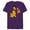 Purple, variant on Disney Pluto Americana - Short Sleeve Blended T-Shirt for Adults - Customized-Yellow