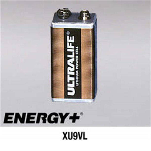 FedCo Batteries Compatible with Ultralife XU9VL 9 Volt Size Lithium Battery 9.0V 1200mAh