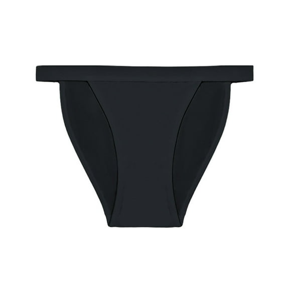 Kaliqueen 100% Cotton Underwear Women Stretch T-back Tangas Low Rise Hipster Panties Solid Color Comfortable Seamless Underwear