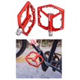 thumbnail image 1 of DE MONTAÑA MTB BMX  ALEACIÓN PLANA DE rojo shamjiam pedales de bicicleta de montaña, 1 of 9
