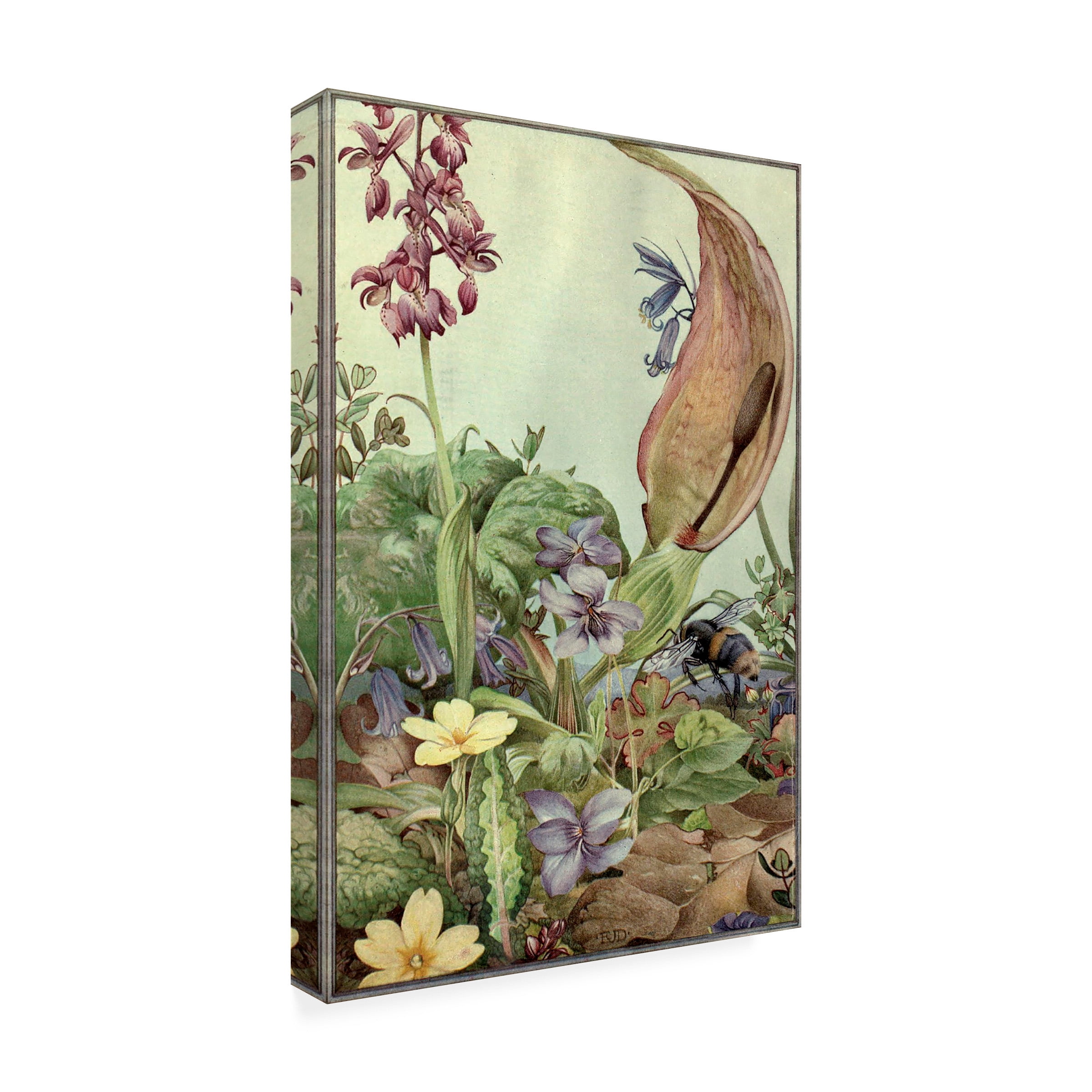 Unknown 'Garden Fantasy II' Canvas Art