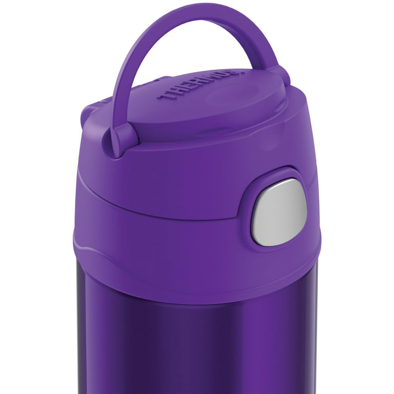Purple Thermos Water Bottle  Stainless Steel Purple Water Bottle – Todcups