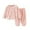 AGJQ#8 Light Pink, variant on oqasdz Baby Girl Outfits Boys Cozy Flannel Pajama Soft Loungewear Warm Sleepwear Long Sleeve And Pants For Kids Fall Winter Nightwear Size 18 M-24 M